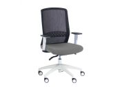 Fauteuil synchrone en maille Scott blanc 1