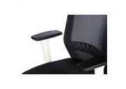 Fauteuil synchrone en maille Scott blanc 6