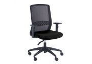 Fauteuil synchrone en maille Scott noir 1