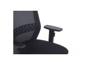 Fauteuil synchrone en maille Scott noir 6