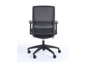 Fauteuil synchrone en maille Scott noir 5