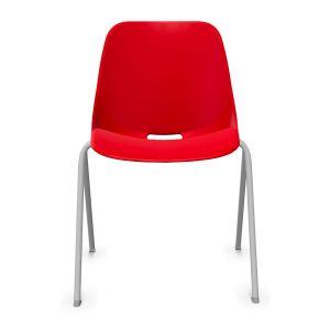 Chaise 4 pieds coque polypropylène Bakea