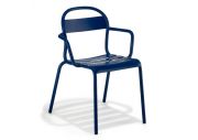 Lot de 4 chaises avec accoudoirs Kanpoa 5