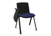 Chaise formation tapissée avec tablette écritoire Odei 1