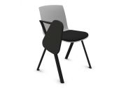 Chaise formation tapissée avec tablette écritoire Odei 5