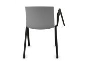 Chaise formation tapissée avec tablette écritoire Odei 6