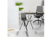 Chaise 4 pieds coque en PP tapissé Odei 5