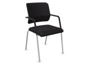 Chaise 4 pieds Drumback blanc 1