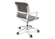 Fauteuil bas dossier Luma blanc 6