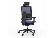 Fauteuil de bureau NPR Toleo résille avec têtière 3