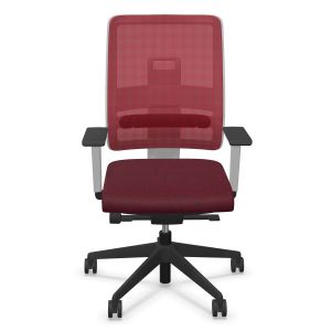 Fauteuil de bureau NPR Toleo blanc résille