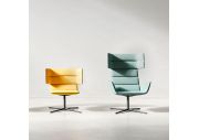 Fauteuil lounge Ildo bas dossier 5