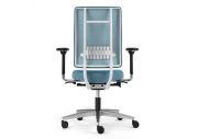 Fauteuil de bureau NPR Newback blanc 13