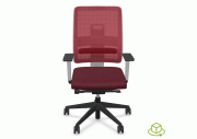 Fauteuil de bureau NPR Toleo blanc résille 4