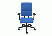 Fauteuil Wi-Max noir tapissé 2