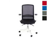 Fauteuil synchrone en maille Scott blanc 5