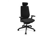 Fauteuil Accis Pro noir avec têtière 1