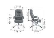 Fauteuil de direction basculant en polyuréthane Confortim 6