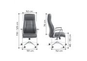 Fauteuil de direction en cuir Amboise 13