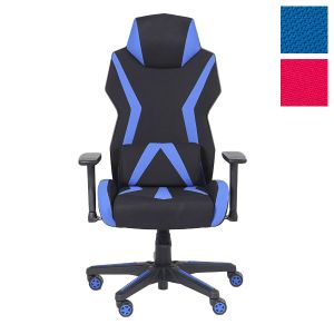 Fauteuil de bureau gamer en tissu Poper-T