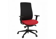 Fauteuil Eman noir résille 1