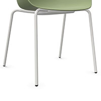 Chaise 4 pieds tapissée Loria — vue 39