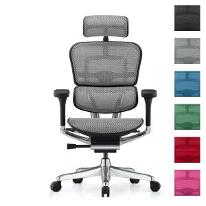 Fauteuil Tech Ergo Human Luxury noir