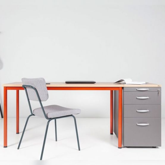 Caisson hauteur bureau MT3 Concept. livré à plat - Dim : L42 x H75