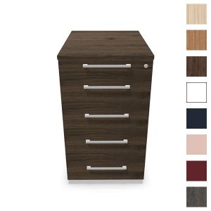 Caisson hauteur bureau 4 tiroirs avec plumier Op Lite