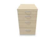 Caisson hauteur bureau 3 tiroirs avec plumier Op Lite 1