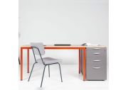 Caisson hauteur bureau 3 tiroirs avec plumier Op Lite 5