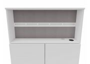 Panneau en tissu avec rail pour bureau StartUs-S 14