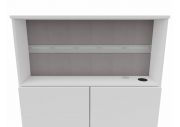 Panneau en tissu avec rail pour bureau StartUs-S 13