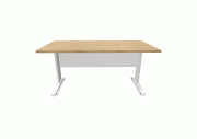 Bureau individuel avec voile de fond Ogi N 3