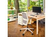 Ensemble Fauteuil Evo, bureau Ogi Y et caisson 2