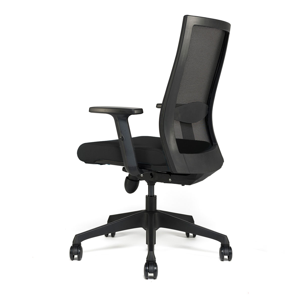 Fauteuil de bureau noir dossier souple et assise réglable - SKILL