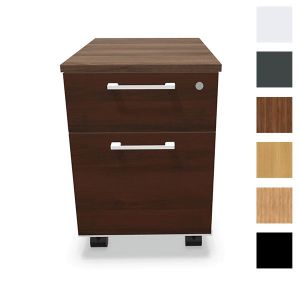 Caisson de rangement fixe pour bureau avec 3 tiroirs - KDT73 - MDD