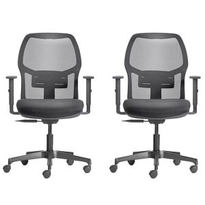 Lot de 2 chaises de bureau Cupra