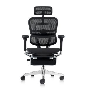 Fauteuil ergonomique avec repose pieds Tech Ergo Human Elite