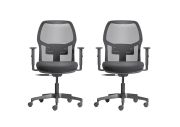 Lot de 2 chaises de bureau Cupra 1