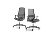 Lot de 2 chaises de bureau Ronda 2