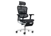 Fauteuil ergonomique avec repose pieds Tech Ergo Human Elite 5