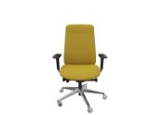 Fauteuil direction Eman noir tapissé 5