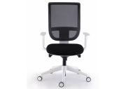 Fauteuil structure blanche dossier résille Tertio 7