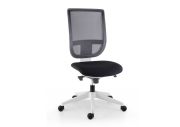 Fauteuil structure blanche dossier résille Tertio 9