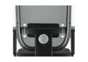 Fauteuil structure blanche dossier résille Tertio 11