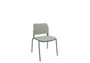 Chaise 4 pieds assise et dossier polypropylène Adio 1