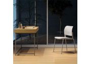 Chaise 4 pieds assise et dossier polypropylène Adio 5
