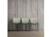 Chaise 4 pieds assise et dossier polypropylène Adio 7