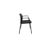 Fauteuil 4 pieds assise et dossier polypropylène avec accoudoirs Adio 3